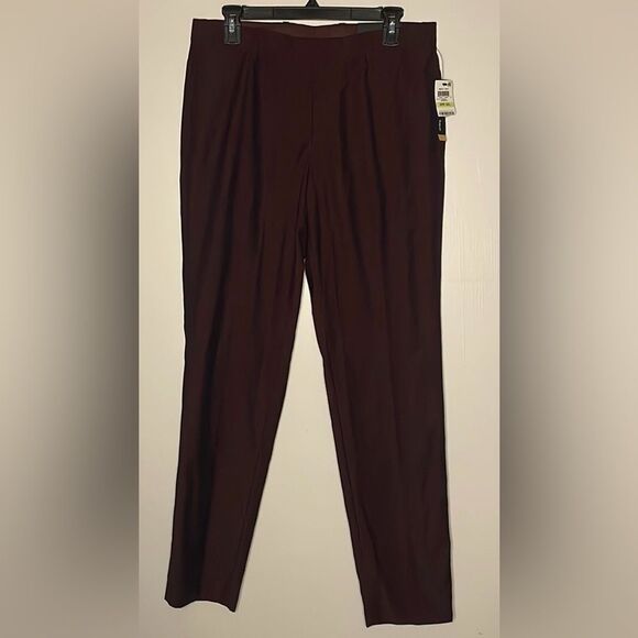 INC International Concepts- NWT “Milan” Slim Fit Straight Leg Pants 30W 32L - Picture 1 of 10
